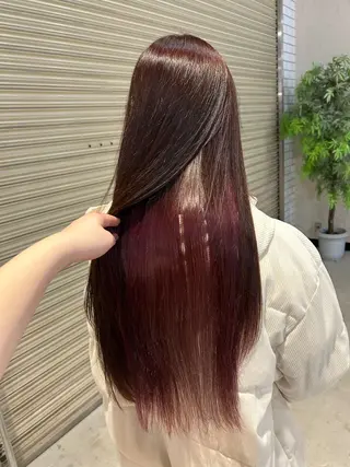ロング カラー 植吉 琉月のヘアスタイル