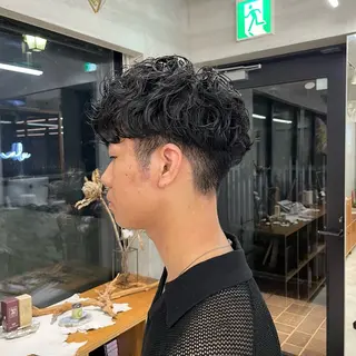 パーマ メンズ 【メンズ特化】 イマダナツミのヘアスタイル