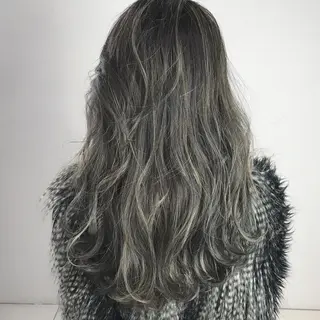 ロング MORISAKI ✂︎縮毛矯正のヘアスタイル