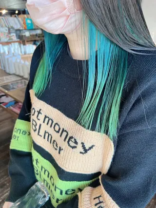 ロング カラー 🩵小野 えりか🩷のヘアスタイル