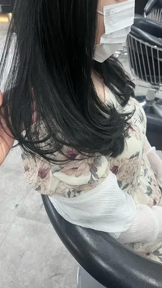セミロング noos表参道 ナツミのヘアスタイル