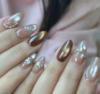 ネイル By moonネイル 🌷ワンホン/韓国風のネイルデザイン