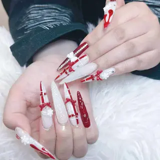 ネイル ANH ゴテゴテネイルのネイルデザイン