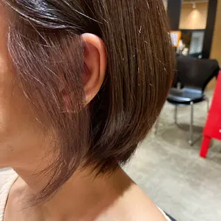 ショート カラー IWASHITA TAKESHIのヘアスタイル