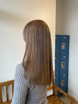 セミロング カラー 櫻井 美夕のヘアスタイル