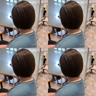ミディアム センター南　髪質改善 大引　優のヘアスタイル