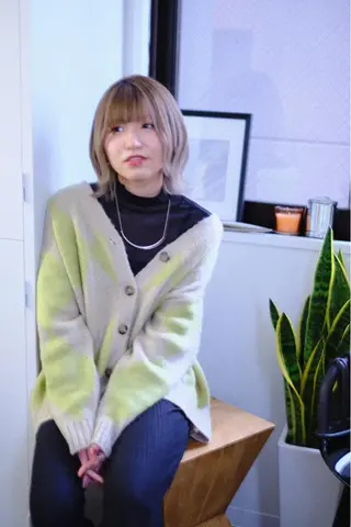 ショート WHALE hair × beautyのヘアスタイル