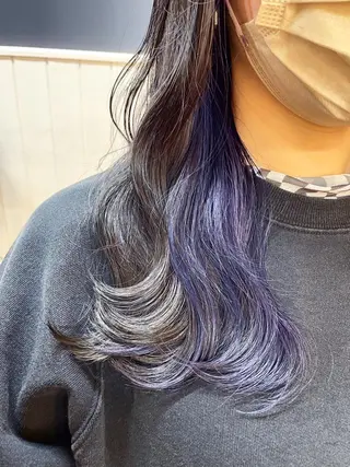 セミロング 奈良 優輝のヘアスタイル