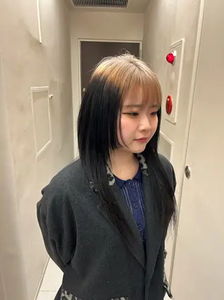 ロング 🐈‍⬛ブリーチ カラー特化🐈‍⬛彩のヘアスタイル