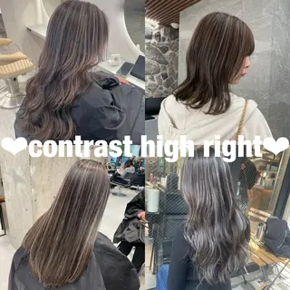 ロング 🦋MAHO🦋 デザインカラーのヘアスタイル