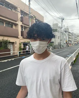 パーマ 宮崎 恵多のヘアスタイル