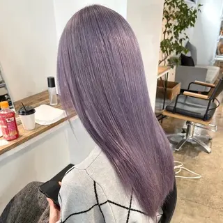 ロング カラー 🫧ブリーチモデル/ 透明感カラー /みきのヘアスタイル