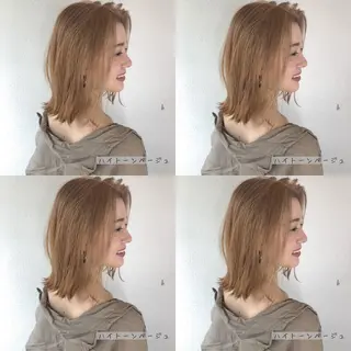 ショート カラー あさだ しゅうたろうのヘアスタイル