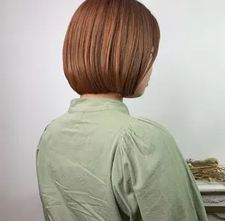 ショート カラー stylist店長 岡本真依のヘアスタイル