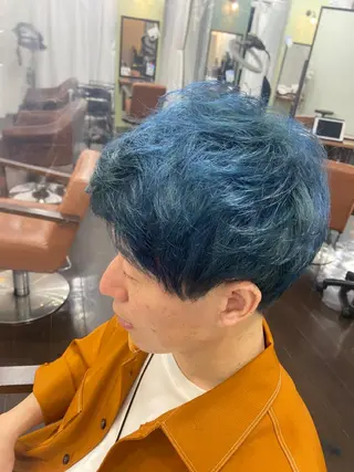 ショート カラー パーマ ヘアアレンジ メンズ キッズ ネイル マツエク・マツパ 久木原 ゆりのヘアスタイル