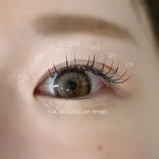 マツエク・マツパ beauty eye所属・中島 美月のマツエク・マツパデザイン