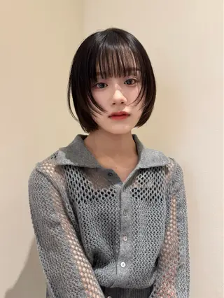 ショート 山下 莉歩のヘアスタイル