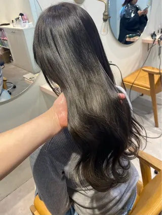 ロング カラー 当日予約大歓迎💗 依田瑞希のヘアスタイル