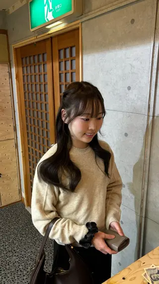 ロング カラー ヘアアレンジ Rinka 🎀🐇のヘアスタイル