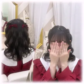 ヘアアレンジ ヘアセット 🤍AIRA🤍のヘアスタイル
