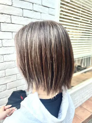 ミディアム カラー 🌈透明感カラー🌈 🌟吉田祐介🌟のヘアスタイル