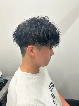 パーマ メンズ パーマ支持率No.1 ❤️🔥安成弾のヘアスタイル