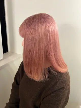 セミロング ココルアナ 豊中美容室のヘアスタイル