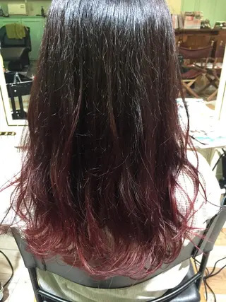 セミロング カラー TOPstylist ✂️フセケイタ✂️のヘアスタイル