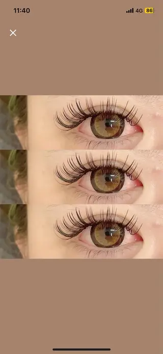 マツエク・マツパ BAMBI 🖤KAWAIのマツエク・マツパデザイン