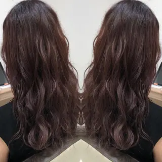 セミロング カラー 韓国レイヤー×透明感 カラー/山崎一輝のヘアスタイル