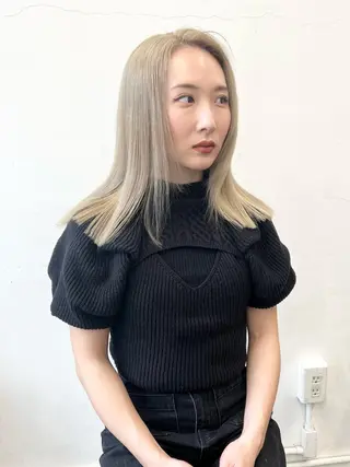 セミロング HARU//原宿🤍 リピート率NO.1のヘアスタイル