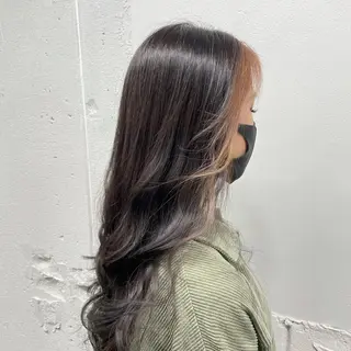 ロング カラー 🧡艶髪ちゅるん髪 🫧🧡YUKI❄️のヘアスタイル