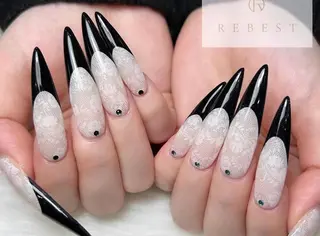 ネイル ❤️💛REBEST 京橋 nailのネイルデザイン