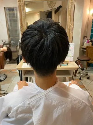 メンズ 井上 日菜乃のヘアスタイル