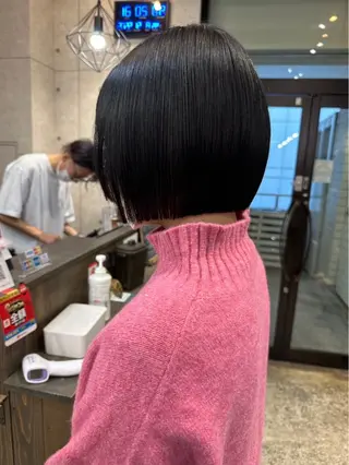 ショート ⋆✦ Leon cut¥1100のヘアスタイル