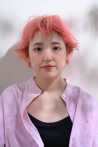 ショート 米山 珠那のヘアスタイル