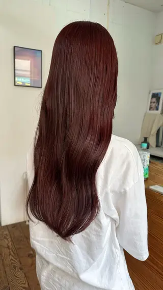 ロング カラー 🪭risa 暖色/レイヤー🪭のヘアスタイル