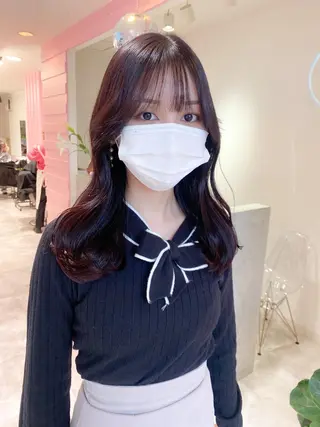 ロング 髪質改善韓国レイヤー SHIORI🦋のヘアスタイル