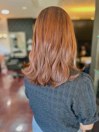 ミディアム カラー 高槻/LOREM/ Akiraのヘアスタイル