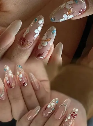 ネイル Riona 🌸上野のネイルデザイン