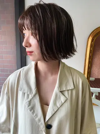 ショート 丹羽大喜 縮毛矯正/美髪矯正のヘアスタイル
