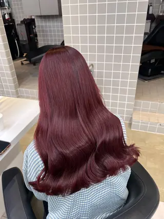 ロング カラー 💖札幌カラー 指名No.1💖玲奈のヘアスタイル