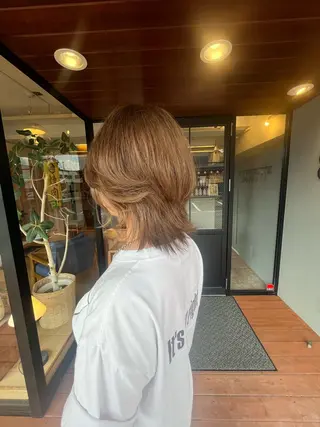 カラー hair produce CUEON.所属・CUEON./栁沼 光希のヘアスタイル