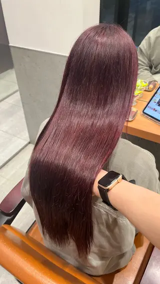 ロング カラー 大人girly🛋️ 🤍yukakoのヘアスタイル