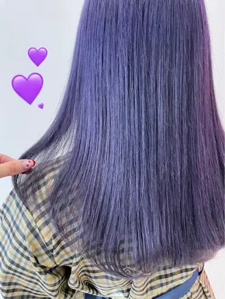 セミロング カラー 新宿駅近♡個室 ♡関口三都季🌜のヘアスタイル