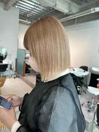 カラー レイヤーカット 特化美容師のヘアスタイル