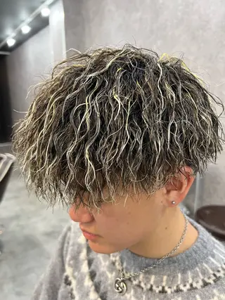 ショート パーマ メンズ メンズ特化💎 Hinako🦋のヘアスタイル