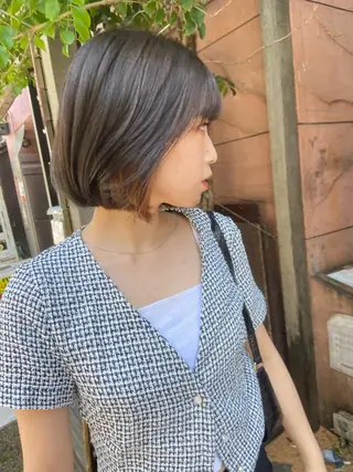 ショート カラー 松尾太樹 【pia】福岡美容室のヘアスタイル