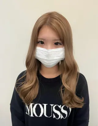 カラー Defi【ディフィー】所属・defi/ rinaのヘアスタイル