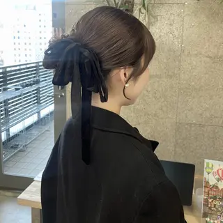ヘアアレンジ SiLO yuri andoのヘアスタイル